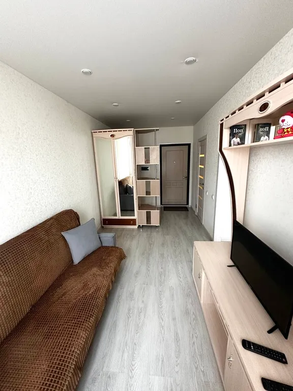 Квартира однокомнатная в микрорайоне Олимпийском городоке, 30 м², Рязань — спальня, фото 2