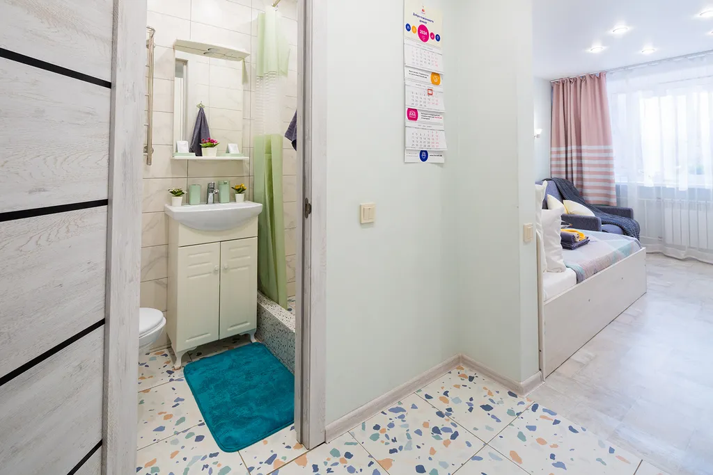 Студия однокомнатная в Октябрьском, 20 м², Иркутск — фото 10