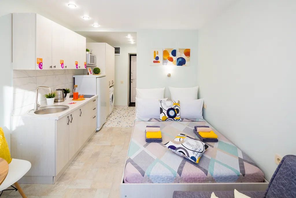 Студия однокомнатная в Октябрьском, 20 м², Иркутск — фото 5