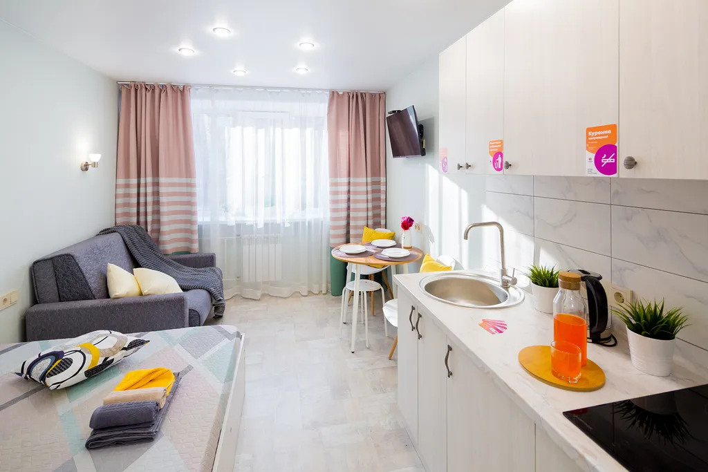 Студия однокомнатная в Октябрьском, 20 м², Иркутск — фото 7