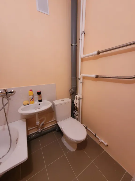 Квартира двухкомнатная на улице Стандартных Домах, 45 м², Сызрань — ванная комната