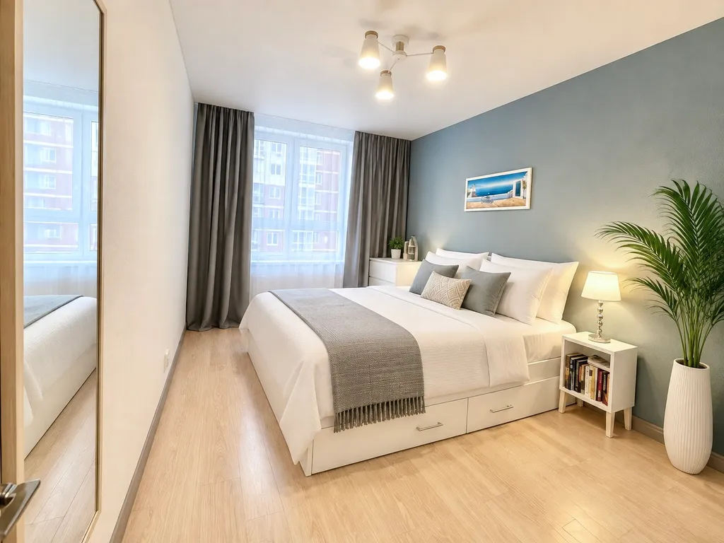 Квартира однокомнатная у Горьковской, в Кузнечихе, 40 м², Нижний Новгород — фото 6