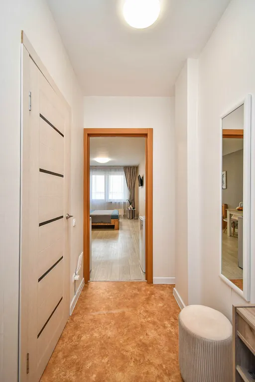 Студия однокомнатная в Свердловском, 30 м², Красноярск — фото 18