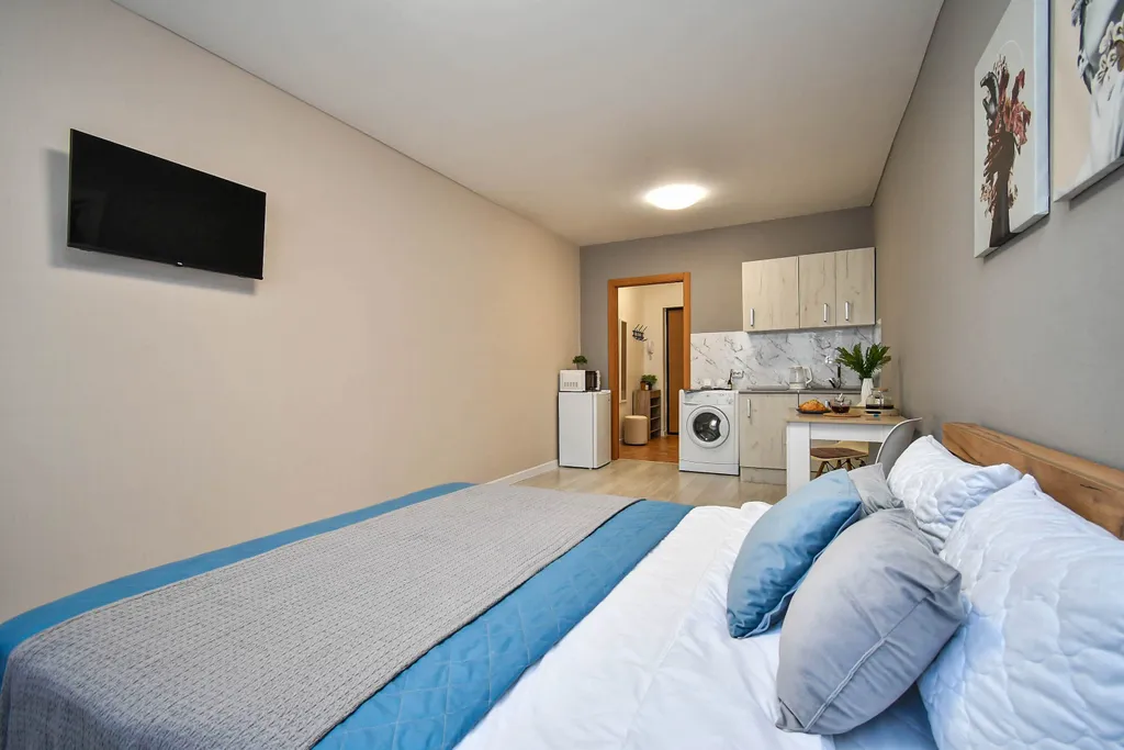 Студия однокомнатная в Свердловском, 30 м², Красноярск — фото 4