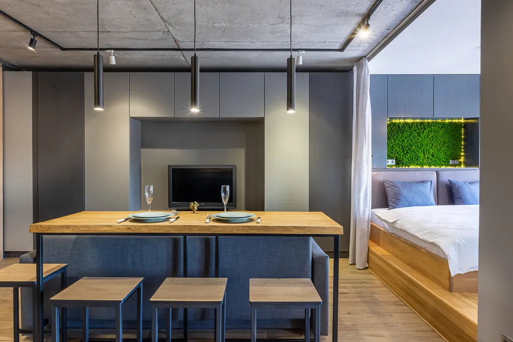 Студия однокомнатная на улице Мире, 40 м², Аксай — фото 9