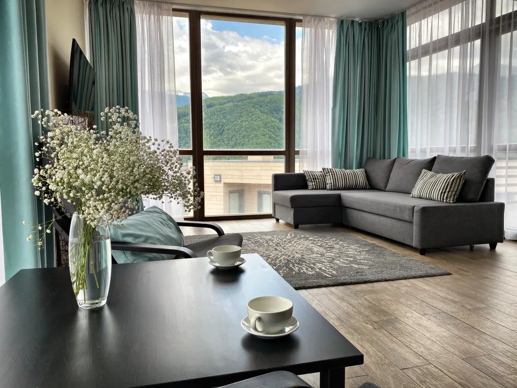 Дом вилла с тремя спальнями и панорамным видом на горы