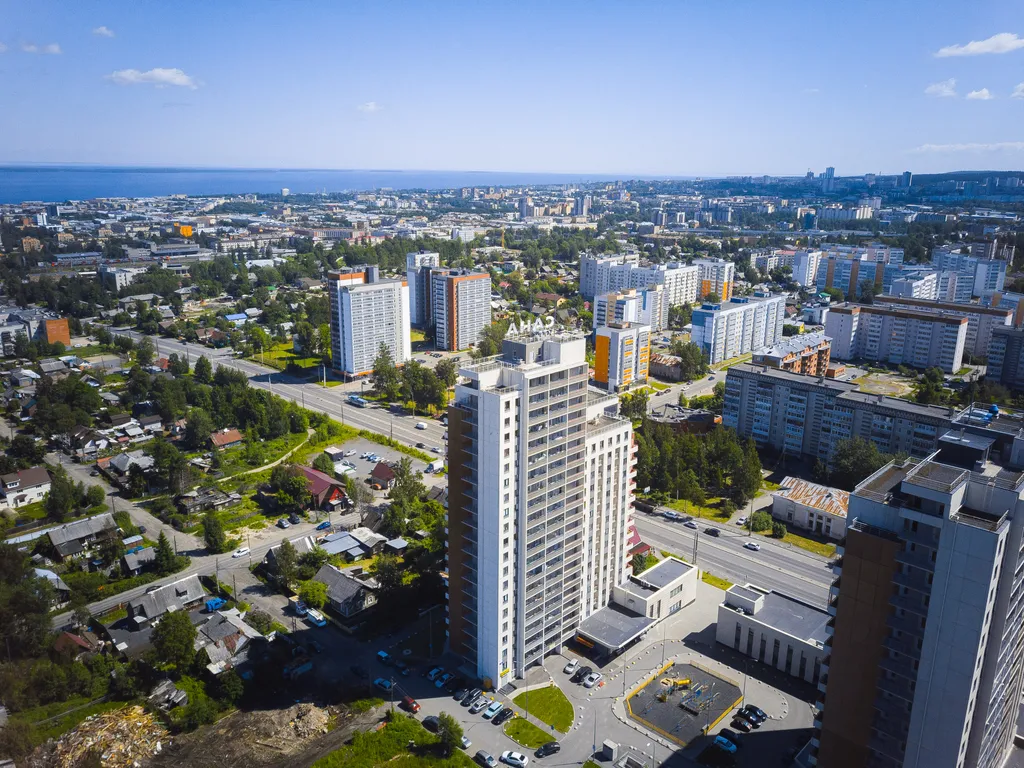 Квартира однокомнатная на улице Чапаева, 34 м², Петрозаводск — фото 22