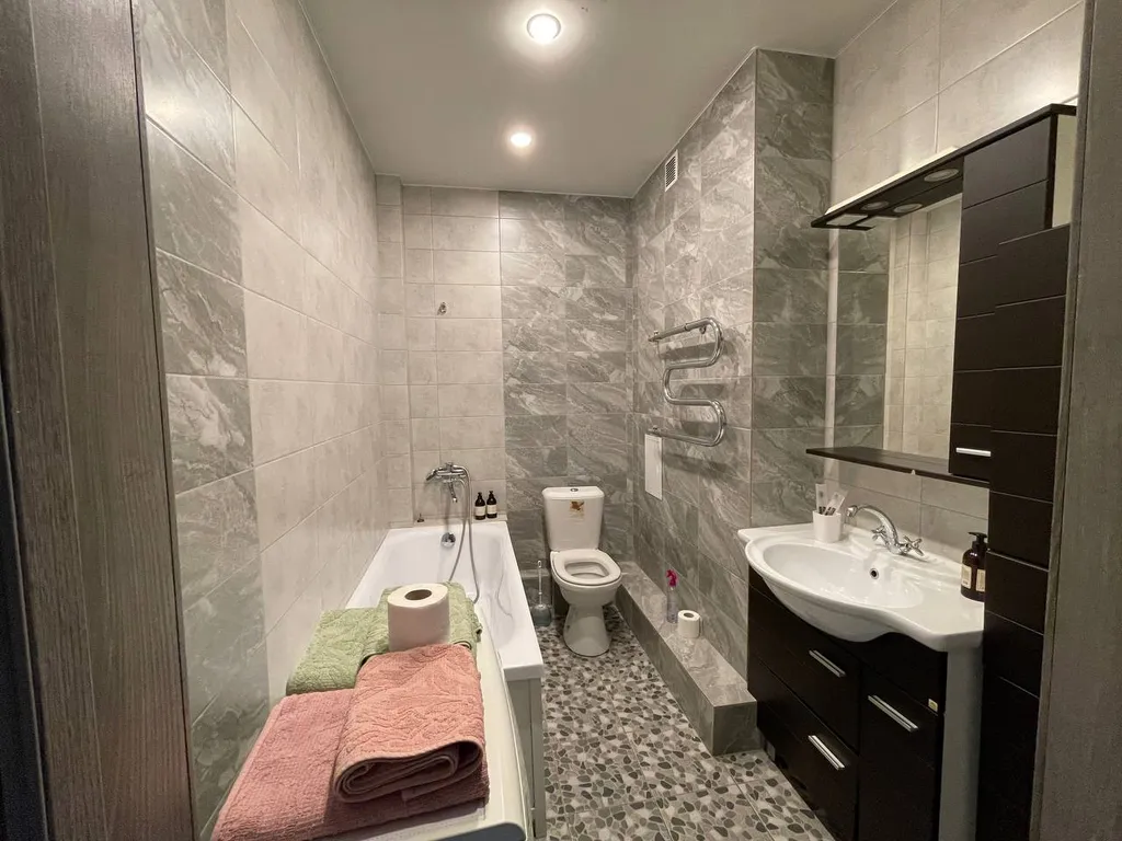 Квартира двухкомнатная в Октябрьском, 67 м², Иркутск — фото 5