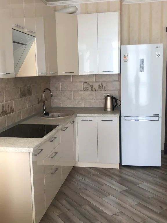 Студия однокомнатная на улице Таманской, 21 м², Анапа — кухня, фото 2