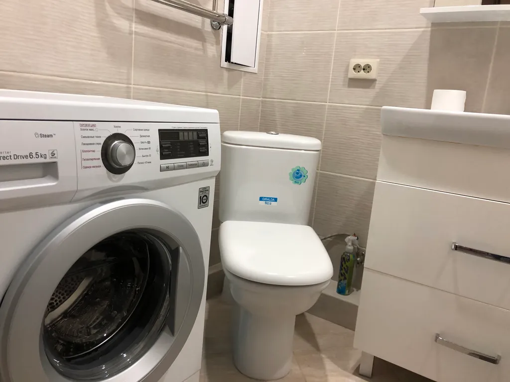 Студия однокомнатная на улице Таманской, 21 м², Анапа — ванная комната