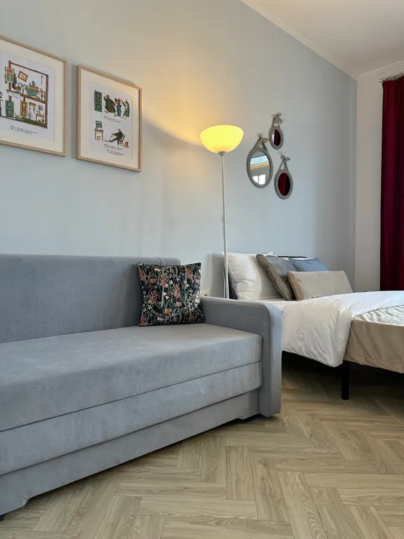 Квартира двухкомнатная у Кремлёвской, в Вахитовском, 50 м², Казань — спальня, фото 6