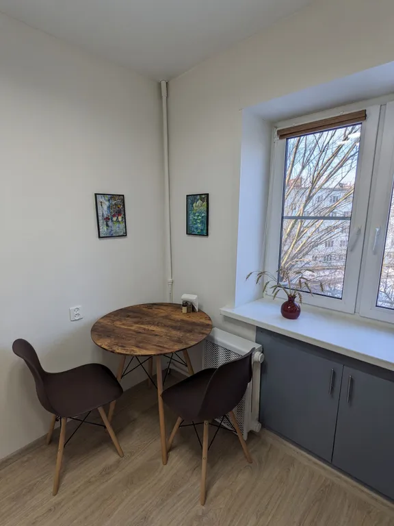 Квартира однокомнатная на улице Каберова-Власьевской, 30 м², Великий Новгород — кухня