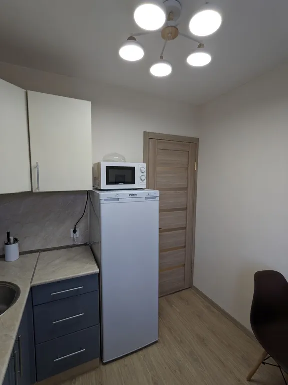 Квартира однокомнатная на улице Каберова-Власьевской, 30 м², Великий Новгород — кухня, фото 3