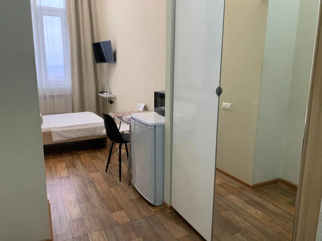 Квартира однокомнатная в Советском, 22 м², Красноярск — спальня