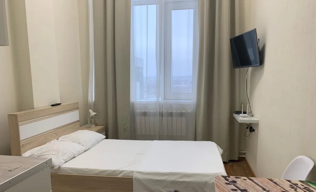 Квартира однокомнатная в Советском, 22 м², Красноярск — спальня, фото 2