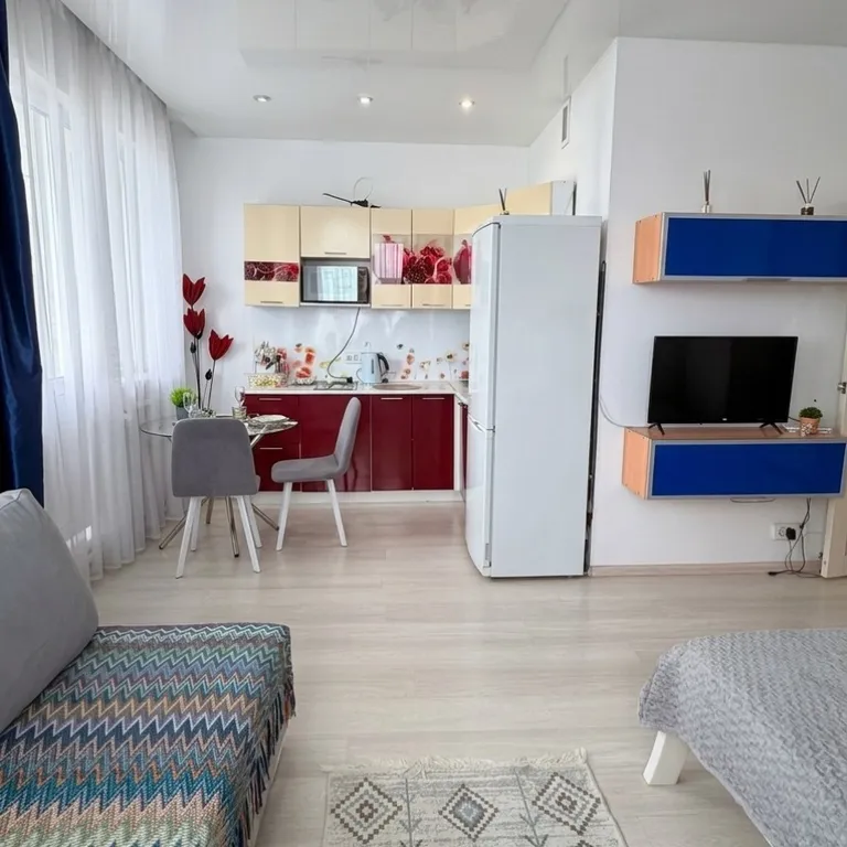 Студия однокомнатная в Свердловском, 32 м², Иркутск — фото 8