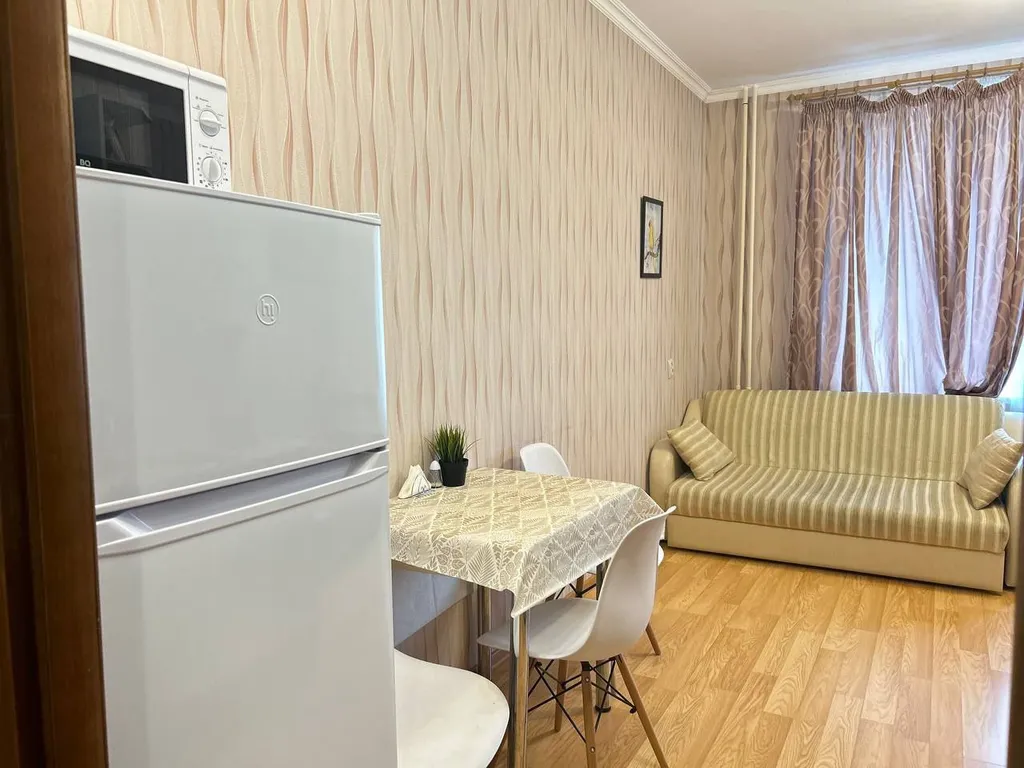 Студия однокомнатная на улице Жданова, 29 м², Ростов-на-Дону — спальня, фото 4