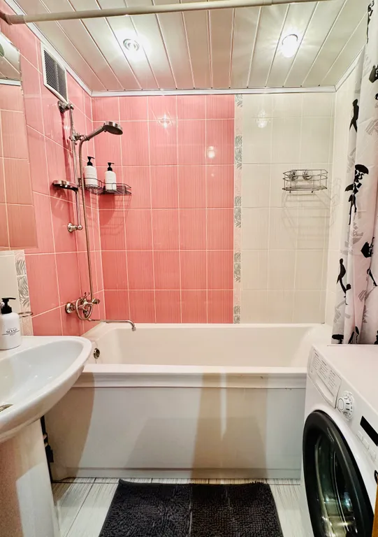 Квартира однокомнатная у Восстахи, в Центральном, 56 м², Санкт-Петербург — ванная комната