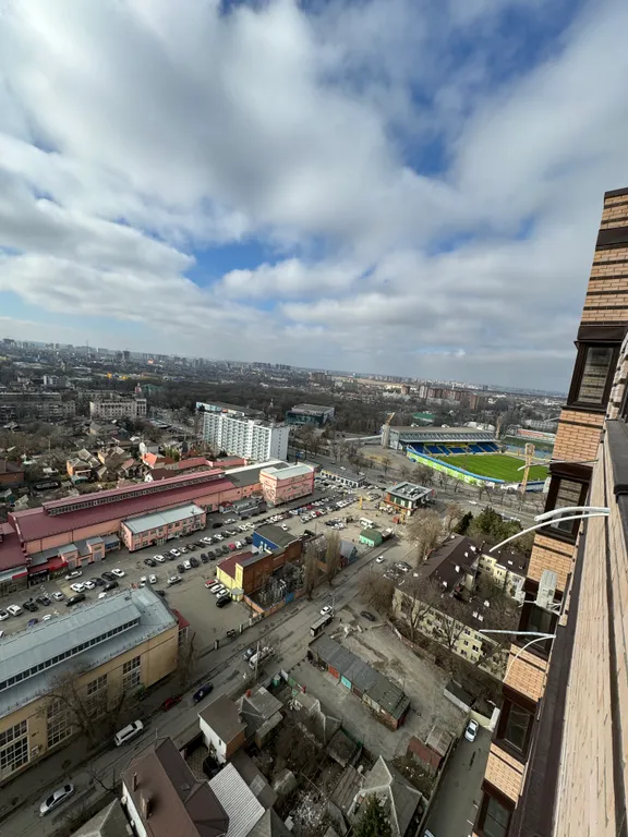 Студия однокомнатная на улице 26-я Линии, 33 м², Ростов-на-Дону — вид из окна