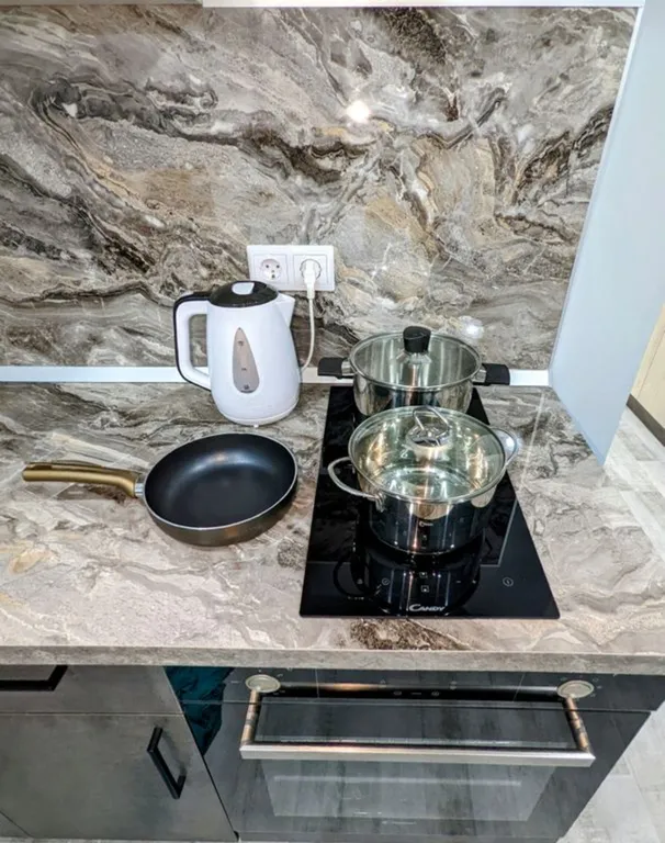 Студия однокомнатная в Куйбышевском, 26 м², Самара — кухня, фото 3