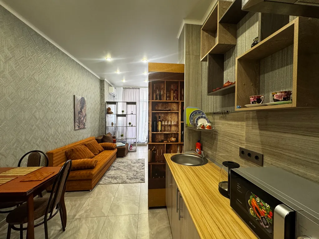 Студия однокомнатная на улице Рождественской, 22 м², Анапа — фото 13