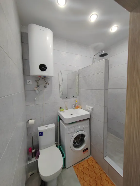 Студия однокомнатная на улице Рождественской, 22 м², Анапа — ванная комната
