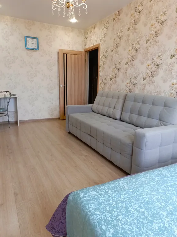 Квартира однокомнатная на улице Матросова, 40 м², Арзамас — спальня, фото 4
