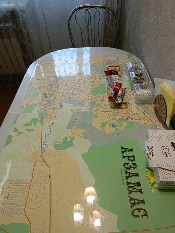 Квартира однокомнатная на улице Матросова, 40 м², Арзамас — кухня, фото 2