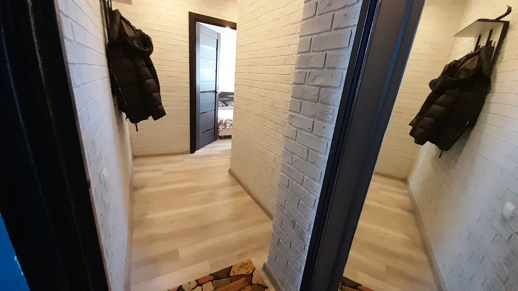 Студия однокомнатная на улице Ньютоне, 30 м², Ярославль — спальня, фото 12