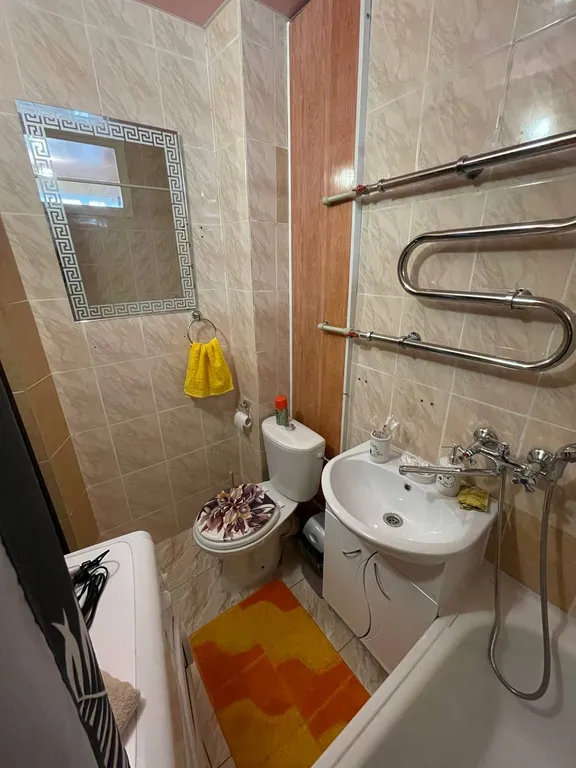Квартира однокомнатная на улице Кучуры, 30 м², Пятигорск — ванная комната, фото 3