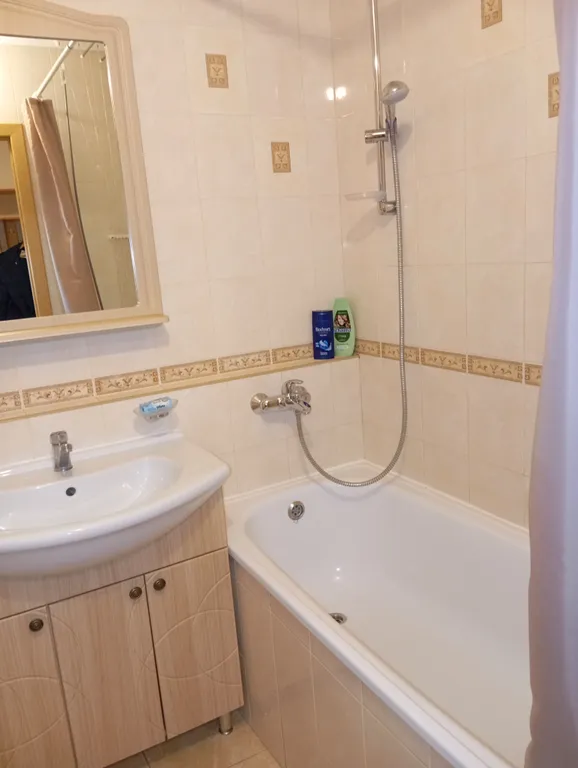 Квартира однокомнатная на улице Симанина, 35 м², Дивеево — ванная комната, фото 2