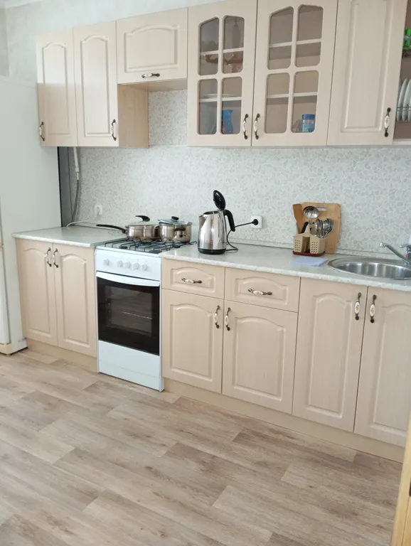 Квартира однокомнатная на улице Симанина, 35 м², Дивеево — кухня