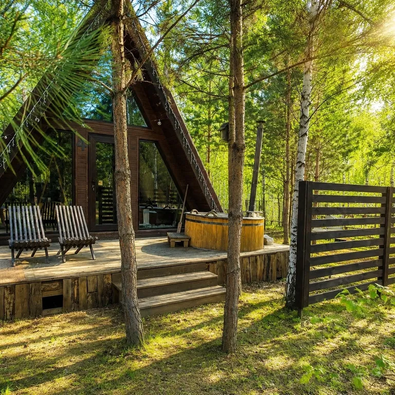 Дом скандинавский с огороженной территорией — Tishina-home, фото 1 из 5