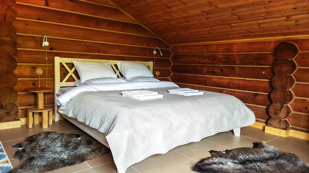 Luxe room семейный с видом на горы и реку — общий вид