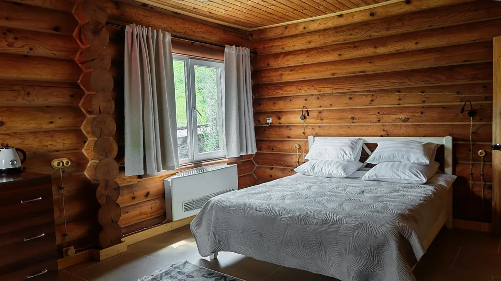 Standart Room семейный с телевизором и видом на горы — общий вид