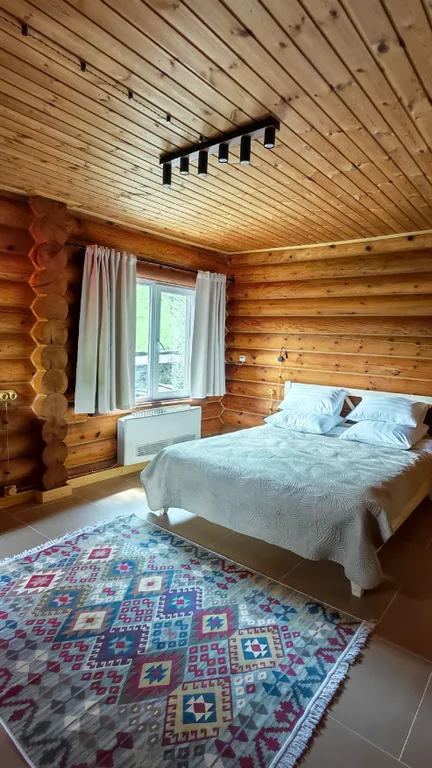 Standart Room семейный с телевизором и видом на горы — вид из окна