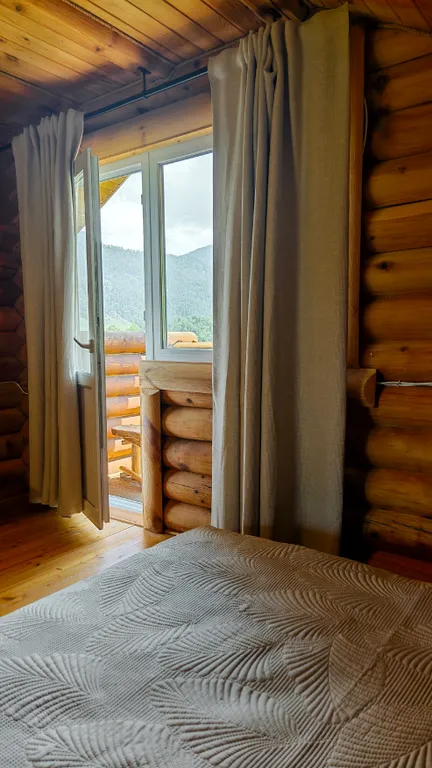 Double Delux Room с двуспальной кроватью и балконом — ванная комната