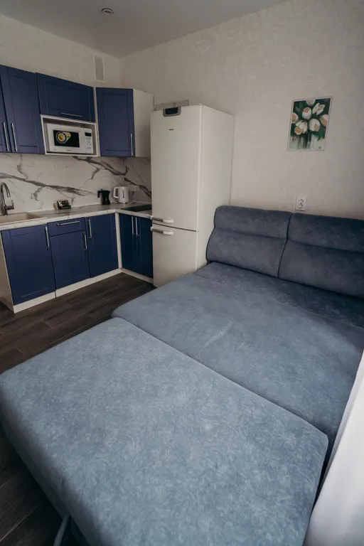 Квартира однокомнатная у Горьковской, в Кузнечихе, 38 м², Нижний Новгород — спальня, фото 10