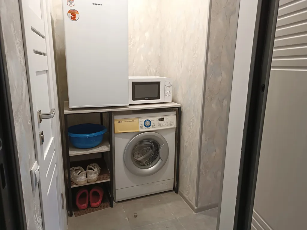 Студия однокомнатная на улице Берёзовской, 31 м², Кисловодск — ванная комната, фото 2