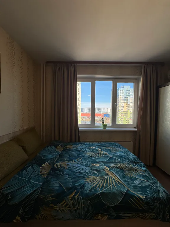 Квартира однокомнатная в Канавинском, 40 м², Нижний Новгород — спальня, фото 3