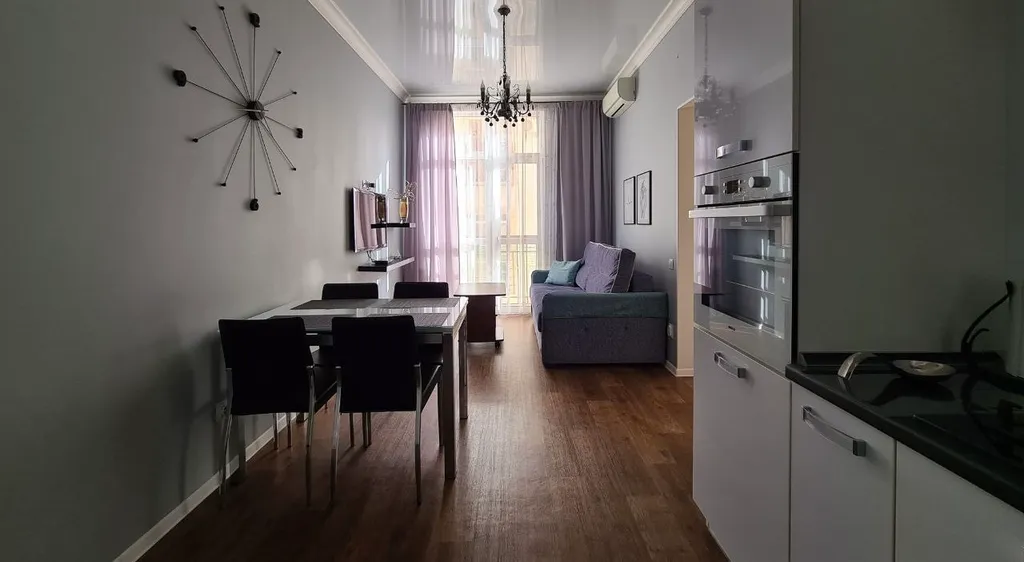 Квартира двухкомнатная в переулке Восточном, 65 м², Геленджик — фото 4