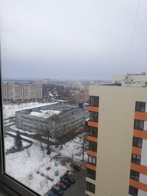 Квартира однокомнатная на улице Карла Маркса, 35 м², Сыктывкар — вид из окна, фото 2