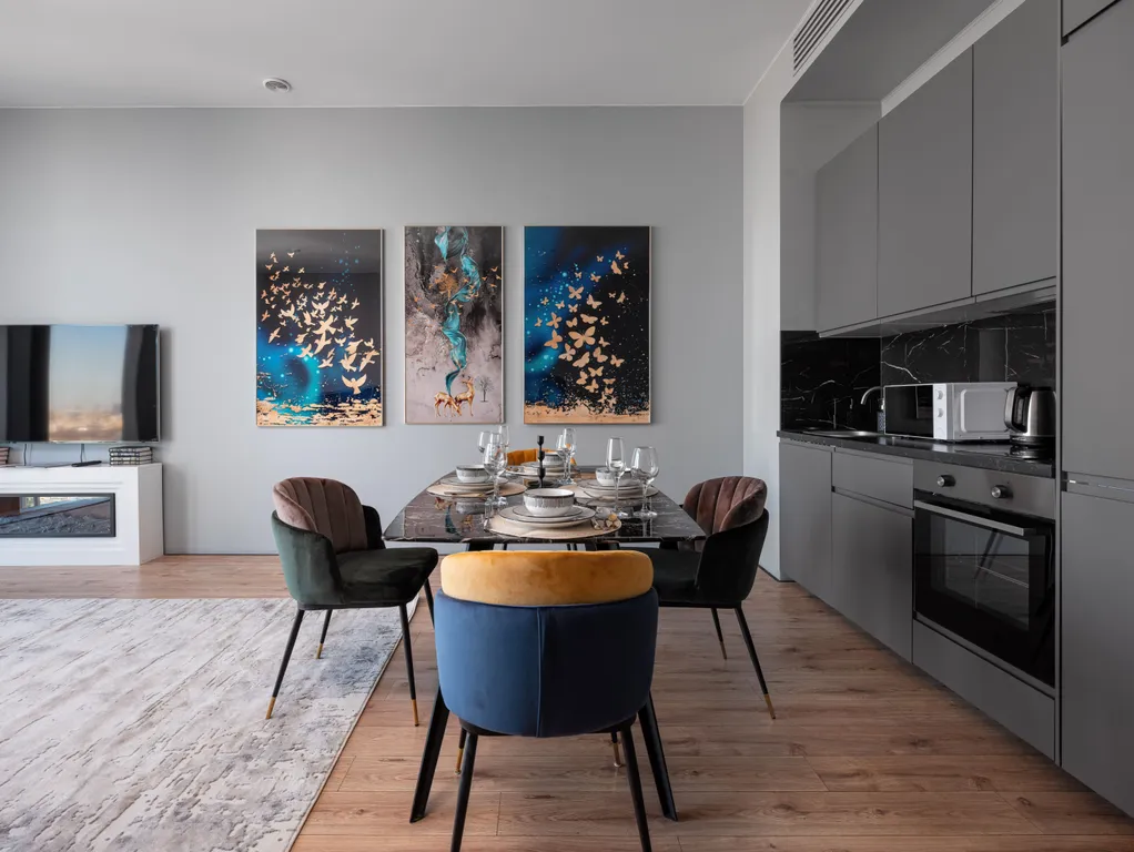 Студия однокомнатная у метро Москва-Сити, 51 м² — фото 17
