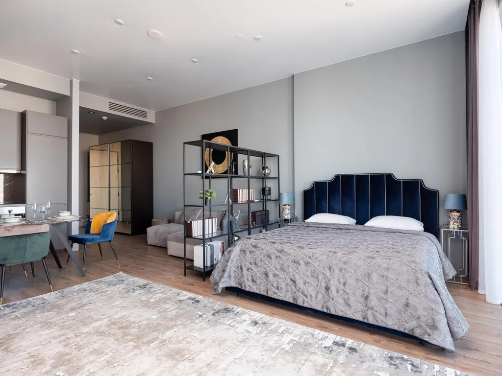 Студия однокомнатная у метро Москва-Сити, 51 м² — фото 32
