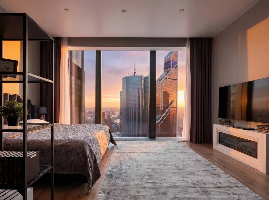 Студия однокомнатная у метро Москва-Сити, 51 м² — фото 6