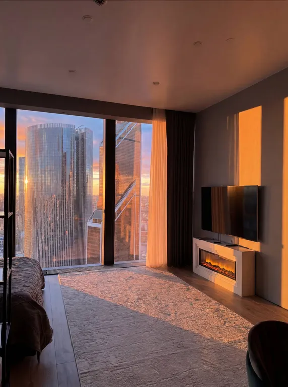 Студия однокомнатная у метро Москва-Сити, 51 м² — фото 8