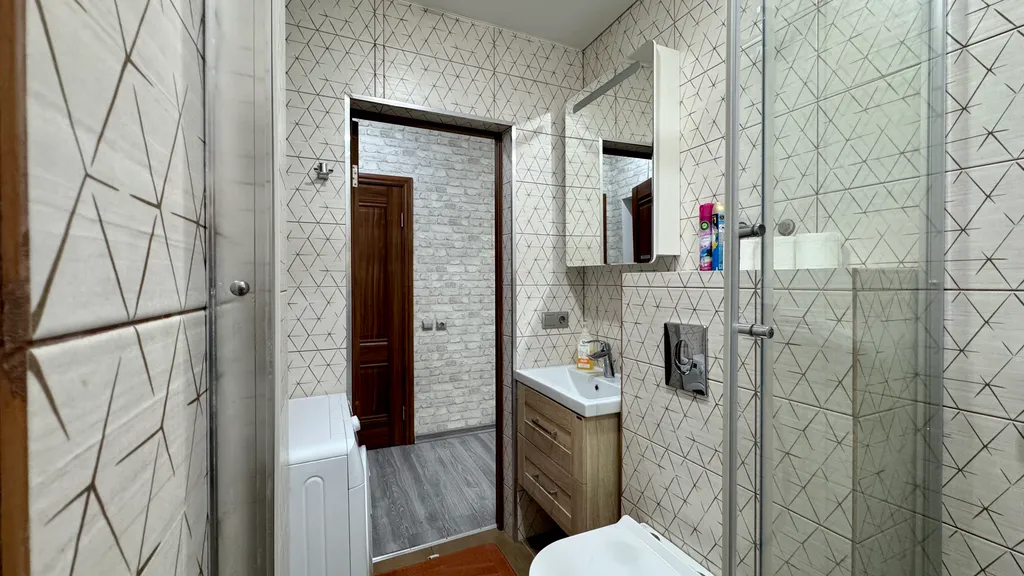 Квартира однокомнатная на улице Березовой, 28 м², Эсто-Садок — фото 21