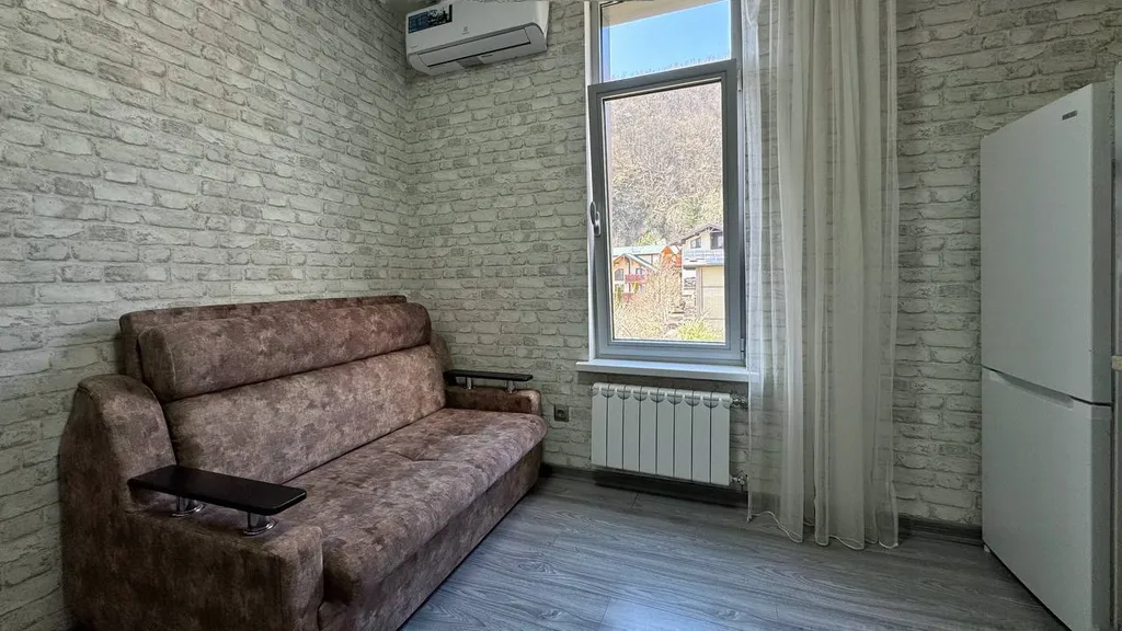 Квартира однокомнатная на улице Березовой, 28 м², Эсто-Садок — фото 23