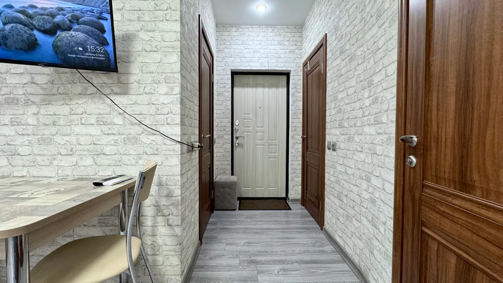 Квартира однокомнатная на улице Березовой, 28 м², Эсто-Садок — фото 26