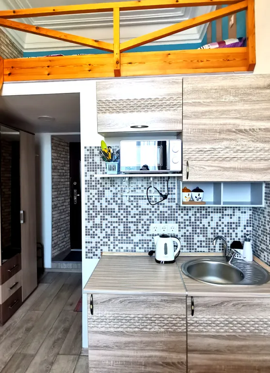 Студия однокомнатная в Фрунзенском, 16 м², Владивосток — фото 8